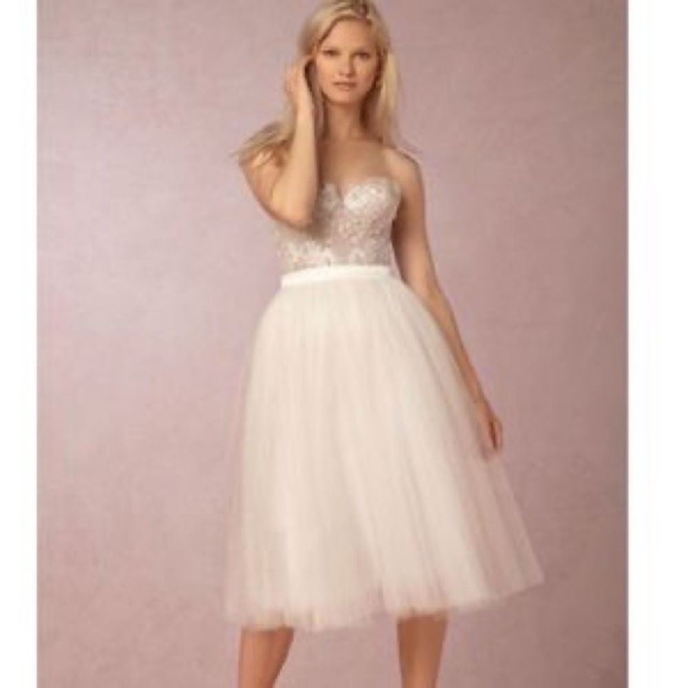 BHLDN Donna Morgan Tulle Skirt